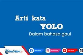 Yolo Artinya